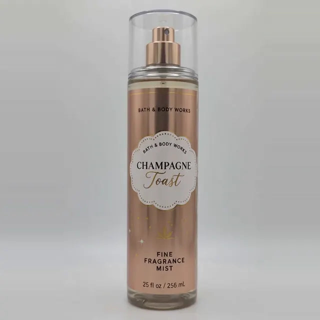Splash Mist Champagne Toast 236 ml, Bath & Body — vista giratoria del envase