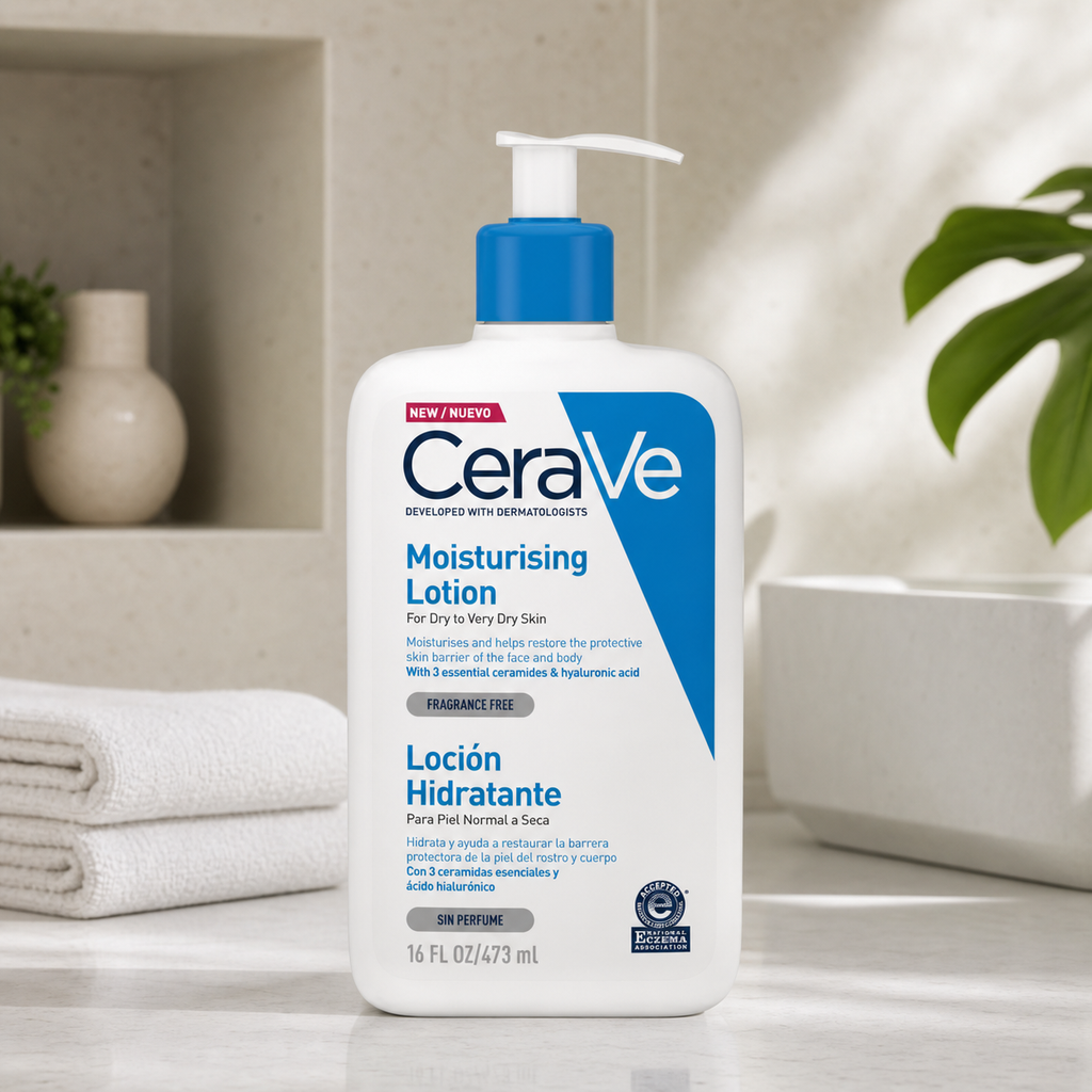 Loción Hidratante CeraVe Para Piel Seca A Muy Seca 473ml Neutro Pote