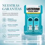 Listerine Pocketmist Cool Mint Pack x2 (140 und) — garantía y origen