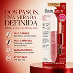 Pestañina Double Extend L'oréal 5.0(ml) - mas negro — beneficios