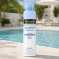 Protector solar Neutrogena Ultra Sheer Body Mist Spf 45 5.0 OZ (141g)