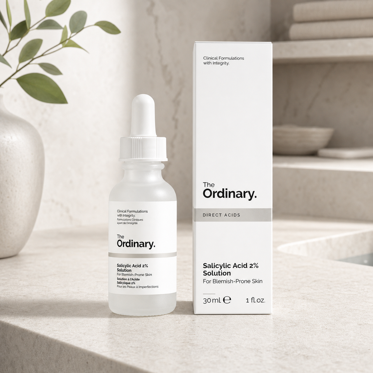 Ácido Salicílico Ordinary 30(ml), uso facial