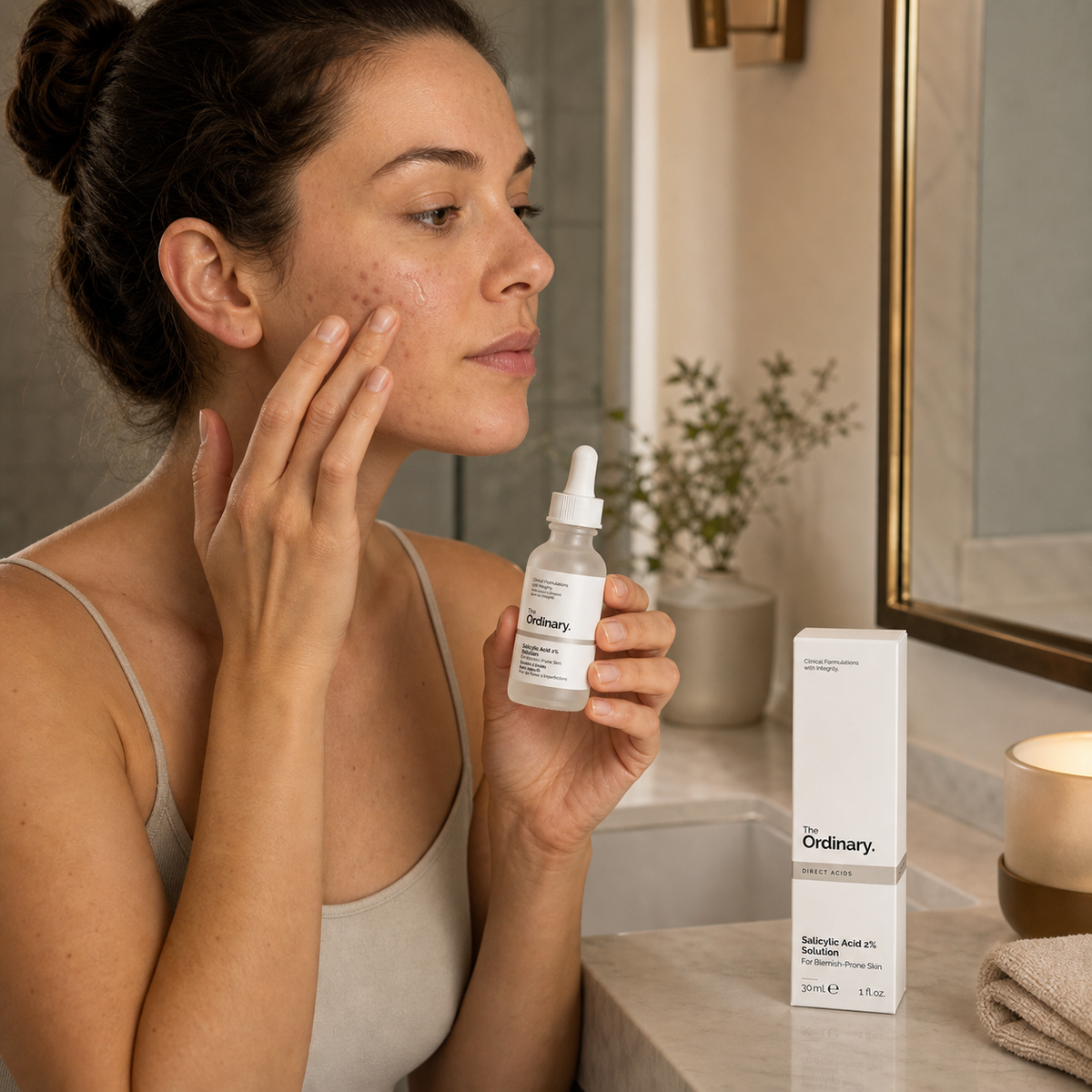 Ácido Salicílico Ordinary 30(ml), uso facial — cómo se usa