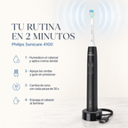 Cepillo dental Eléctrico Philips Sonicare 4101 — cómo se usa