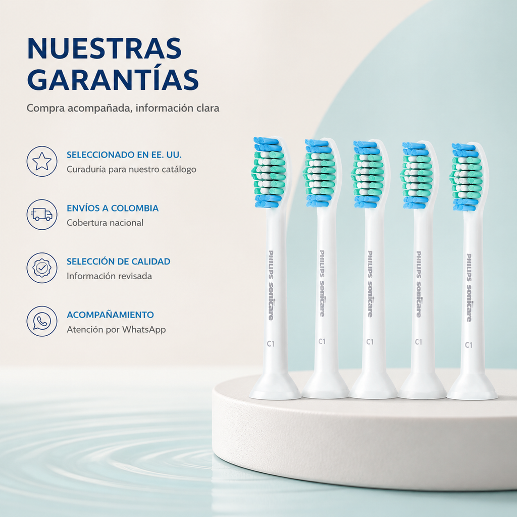 Cabezales Para Cepillo Philips Sonicare C1 - 5pz — garantía y origen