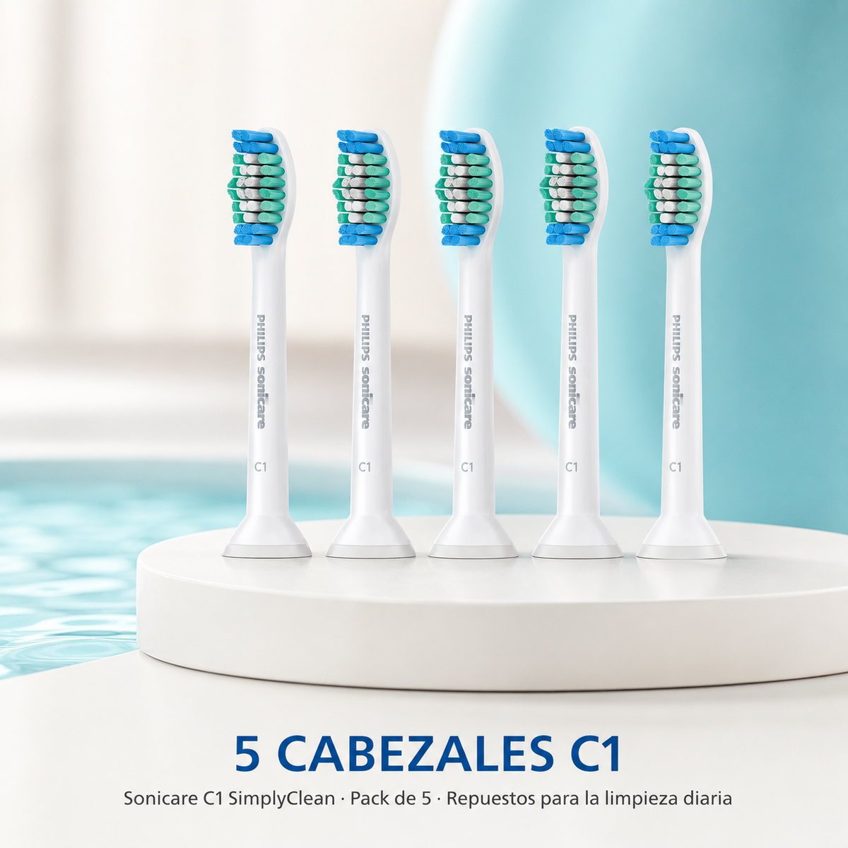 Cabezales Para Cepillo Philips Sonicare C1 - 5pz