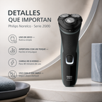 Afeitadora Eléctrica Philips Norelco 2200 — detalle del envase