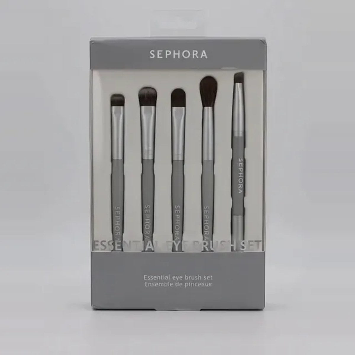 Set de brochas para ojos, Sephora — vista giratoria del envase