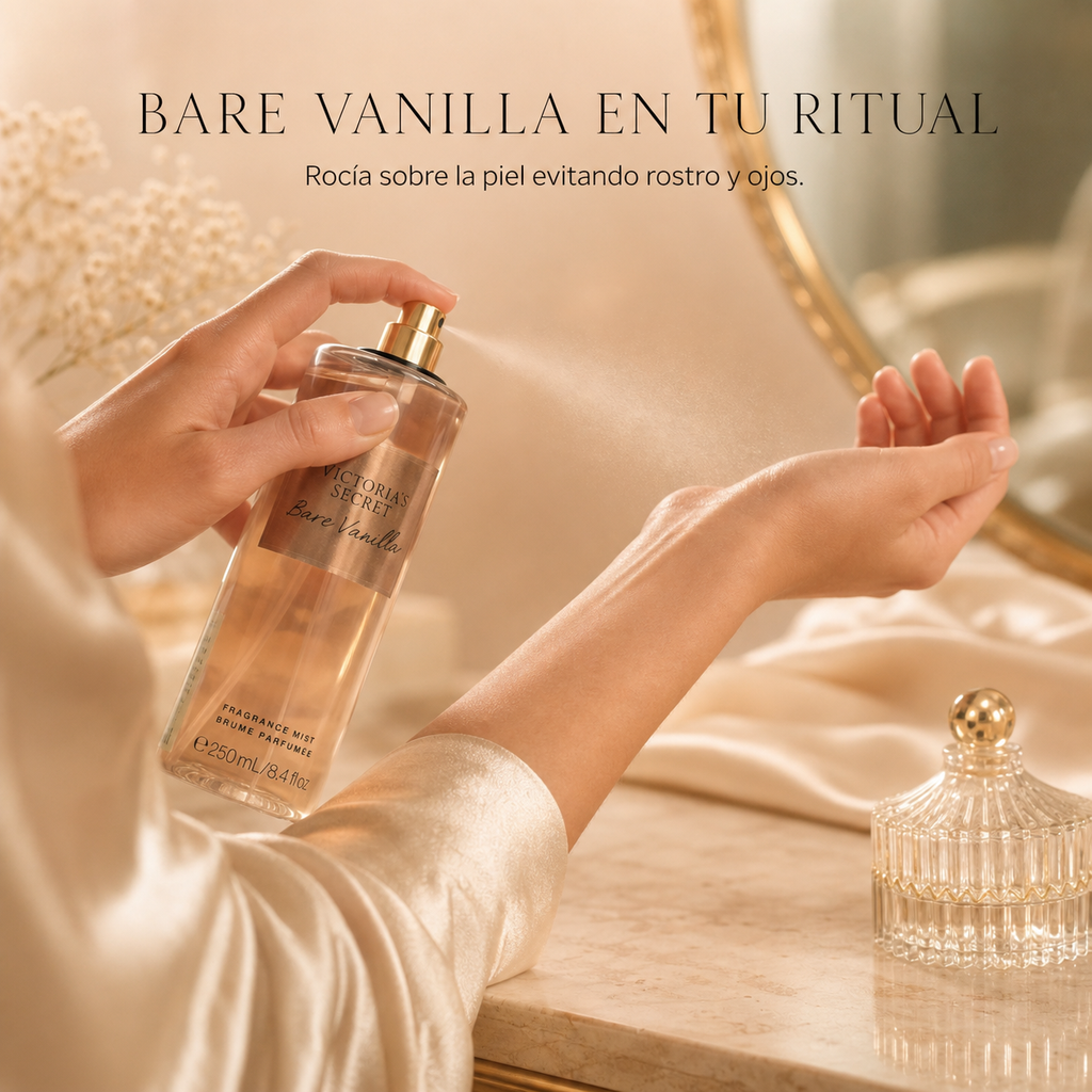 Splash Bare Vanilla Victoria's Secret 250ml — cómo se usa