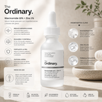Serum Niacinamida Ordinary 30(ml), tratamiento facial — detalle del envase