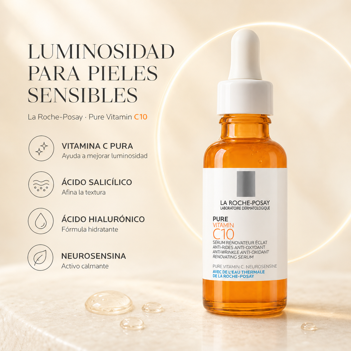 Sérum Hidratante Antioxidante Pure Vitamin C10 30ml