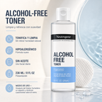 Tónico facial Neutrogena sin alcohol hipoalergénico,236(Mg)